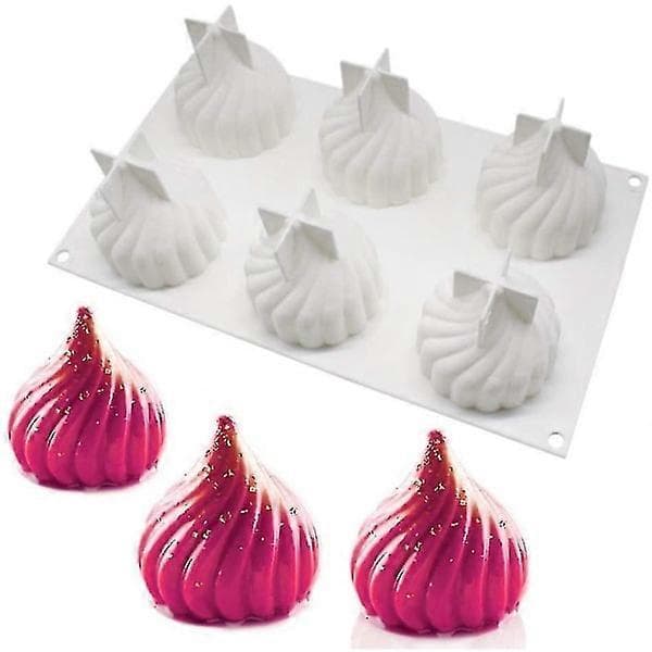 3D Silikon Tårtmousseform - DIY Bakform för Dessert