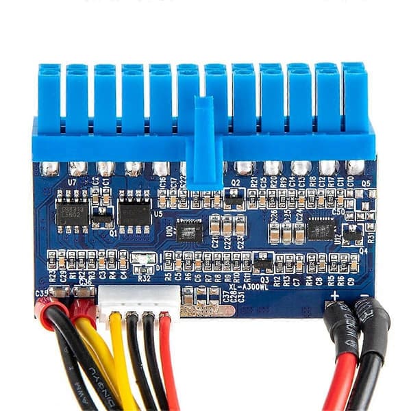 DC 12V 300W 24Pin ATX Connect with Motherboard Mini ITX Power Supply Pcio PSU Module for PC Gamer