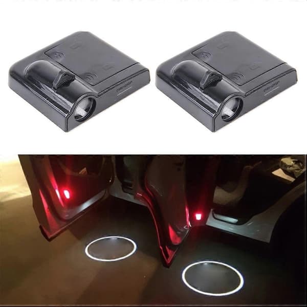 2 st LED Ghost Shadow Light, LED-laser för bildörr, välkomstljus, visar logotyp för Hyundai bilmärke