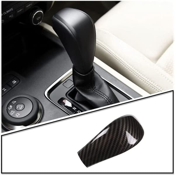 For Ranger Everest T6 T7 2015-2018 Gear Shift Knob Decorative Accessory, Black