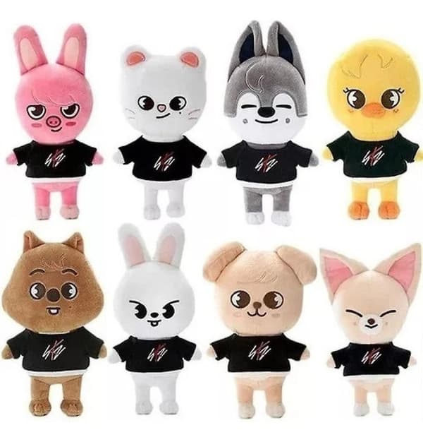 Stray Kids Skzoo Stray Kids 8-pakkaus pehmonukkeja-FA-