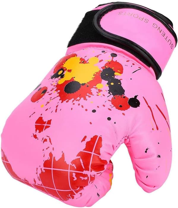 Barneboksehansker, tegneserie-sparringhansker for barn Boxing-FX-