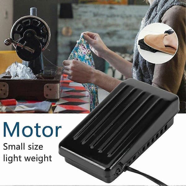 220V Sewing Machine Motor with Foot Pedal, Replacement for Older Household Sewing Machine 180W 0.9A US Plug US Plug