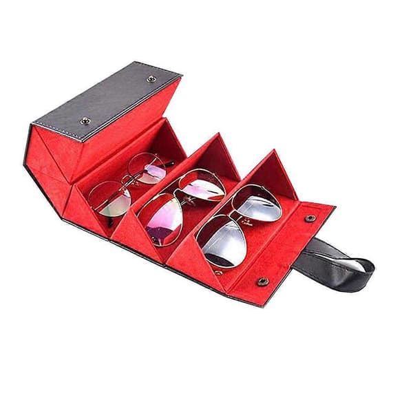 Bærbart brilleetui Beskyttende solbrille hardt etui for kvinner menn brilleboks