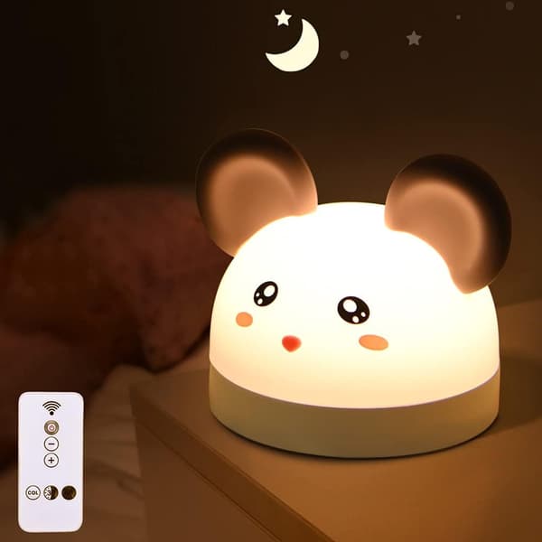 Children's Night Light 3-in-1 Alarm Clock and Night Light 7 Colors