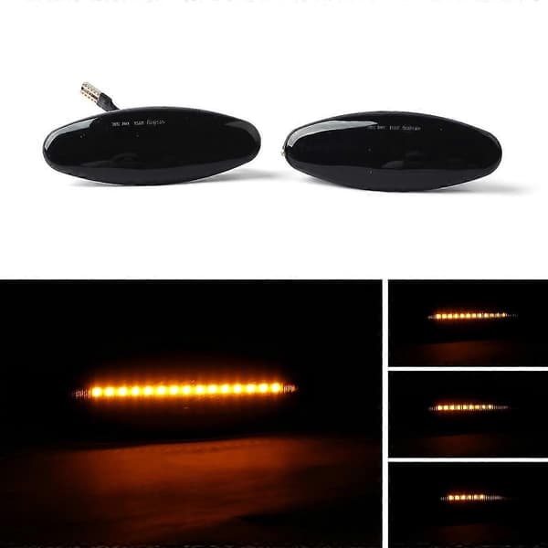 LED Dynamisk Sidemarkeringslys Blinklys Repeater Indikator Til Xj8 Xjr 1997-2005 Xjx350 S-ty