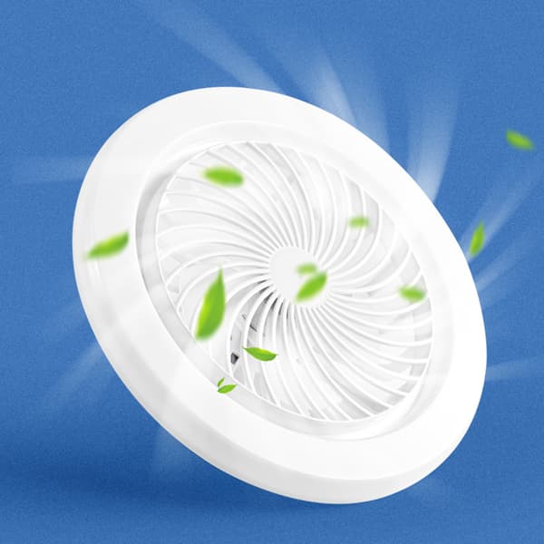 LED loftventilatorlys med E27 skrue Justerbare tilstande Luftkøler til hjemmets spisesal Warm