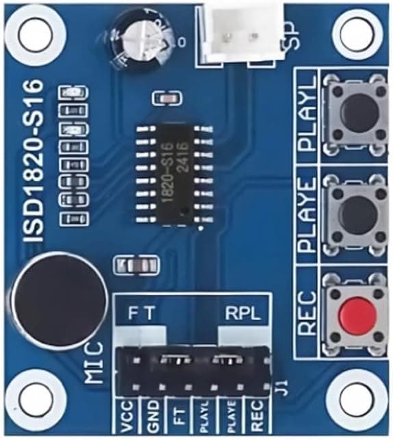 5 kpl ISD1820-moduulikortti