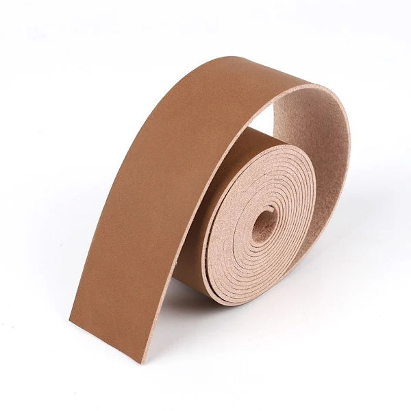 Läderrem Läderremsa BRUN 5CM brun 5cm