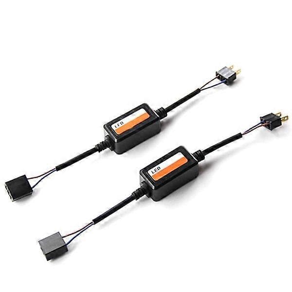 Pakke H7 Automotive Lastmotstand Feil Eliminator LED Dekoder Canbus Trådløs Lysadapter
