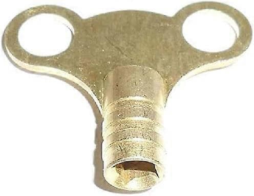 Messing radiatornøgle - Udluftningsnøgle til radiator - Udluftningsventilnøgle til radiator - Udluftningsventil (1 stk.)