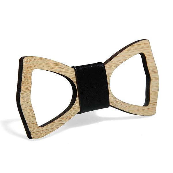 Sett med 3 transparente trefluer hul stoff for menn Natur