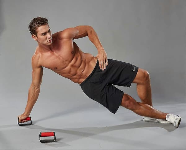 Push Up Bar Push Up Bar Stativ Pushup Overkrop, Arme, Bryst Og Ryg Træning Rød-tfrf