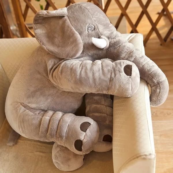 40 cm Genser Elefant Kosedyr, Eventyr Genser Elefant Leker, Elefant Genser Dekorasjon for Modige Barn og Barnerom