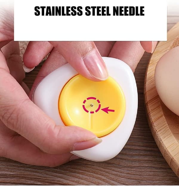 Magnetisk eggepiercer for rå egg, skreller for hardkokte egg