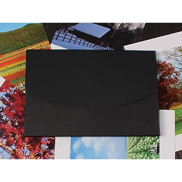 Black Envelopes, 50 Invitation Envelopes, 160*105mm Wedding Card Business Card Envelopes