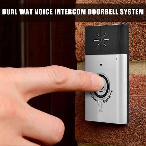 SSRGV 2,4 GHz Mini Bærbar Toveis Stemmeintercom Trådløst Dørklokke Intercomsystem