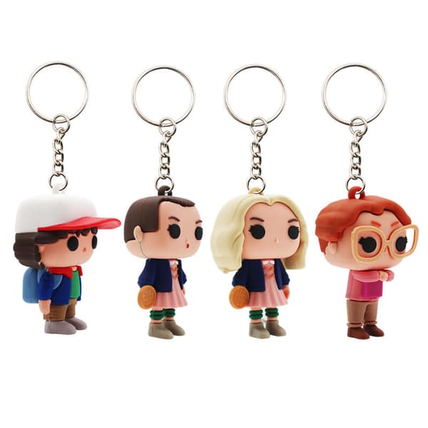 5 Stranger Things nøgleringe – en gave til fans af serien