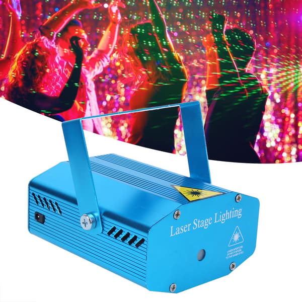 Bærbar Mini LED-scenebelysning til bar DJ-fest KTV Diskolampe EU-stik 100-240V