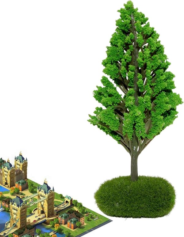 Miniatyrlandskapstrær | kunstig jernbanelandskapstre -