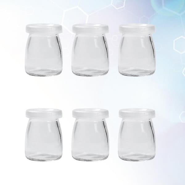 4 stk. Glass Yoghurtbegre
