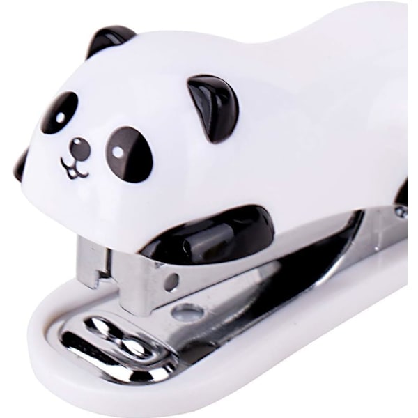Cute Panda Mini Stapler Cute Cartoon Office Stapler Portable Stapler