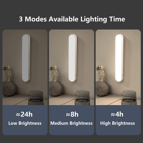 4W magnetisk LED-bordlampe 2800K til 6500K genopladelig trådløs