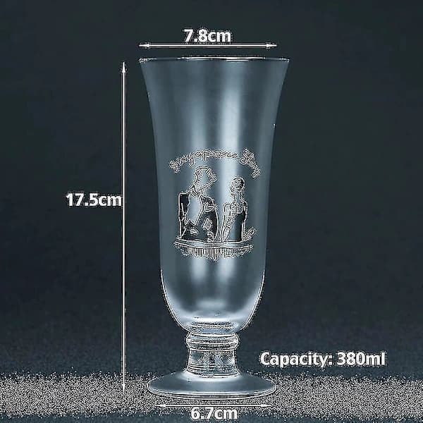 2 stk. Singapore Sling-glas, cocktailglas, longdrinkglas, juiceglas sæt med 2