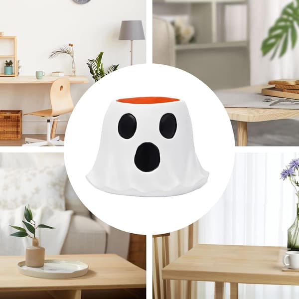 Slikskål sød Halloween dekoration harpiks penneholder