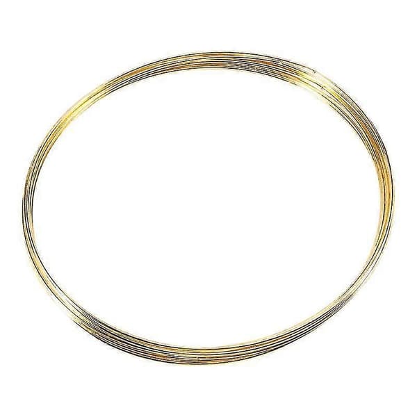8 stk 30 cm Drømmefangerringe Metalringe Makraméringe til Håndværk og Drømmefangertilbehør, Guld