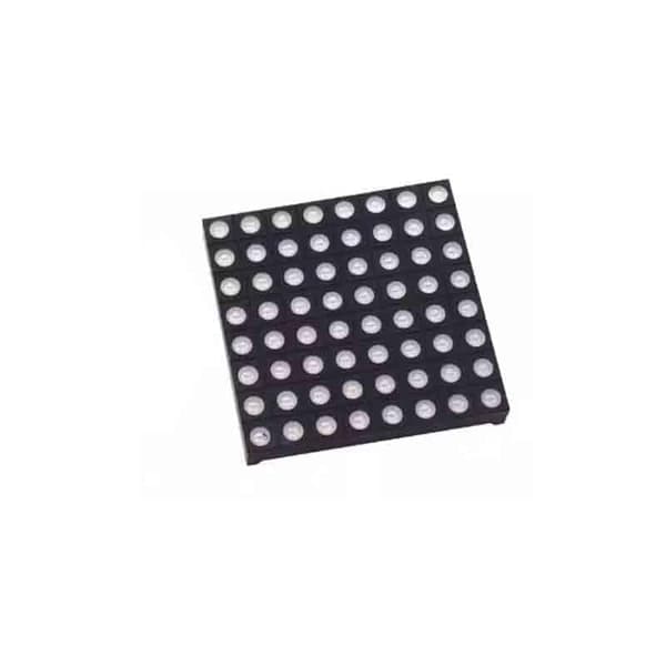 8x8 60mm punktmatrix LED-display driverkort Fuld farve Rød Grøn Blå RGB anode Digitalt rørskærm (gitter) -