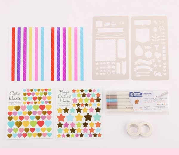 Scrapbook Album Minnessak Förvaringslåda (Röd)