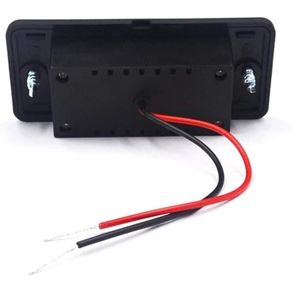 Dobbelt USB-laderuttak, 12V-24V 3.1A Billader Kontrollpanel Vanntett Ladekontakt for Bil Lastebil SUV
