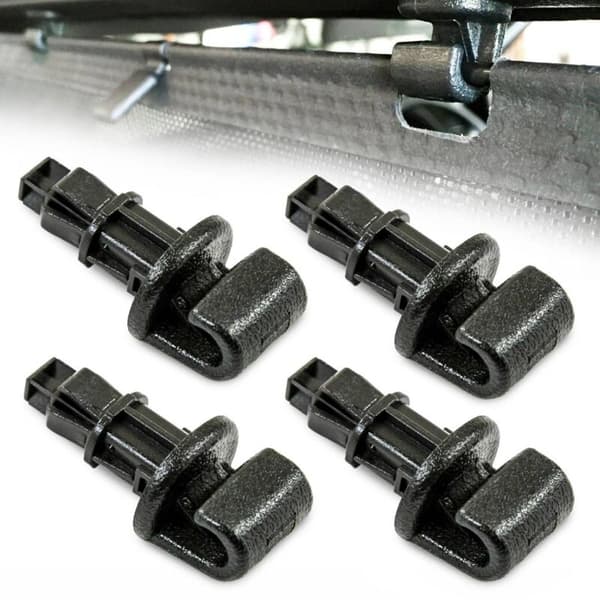 Sliding Door Sunshade Clip 2005-2010 Black (4-pack) 83715SHJA21ZA