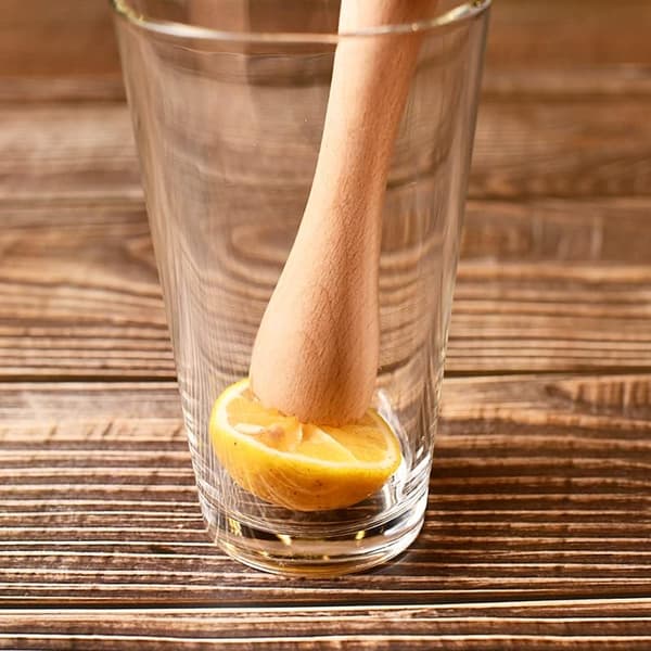 Træ Muddler til Cocktails  Hjemme- og Bar Muddler til Mojitos, Frugt Drinks, Robust Træ, Professionelt Barværktøj