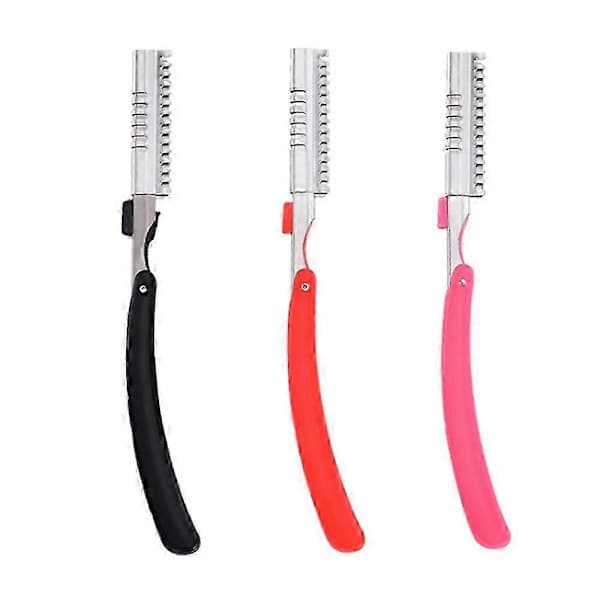 2025 Seneste Model Barberkniv til Skægpleje Lige Foldeknive