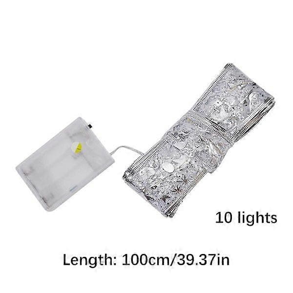 Christmas lighting, ribbon lighting, string lights, Christmas decorations, Christmas tree accessories, decorative pendants, double ribbon.