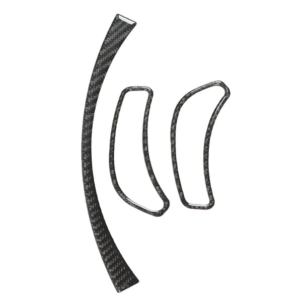 Dashboard Trim Cover Carbon Fiber Dashboard Frame Decal Replacement for Corvette C6 2005-2013