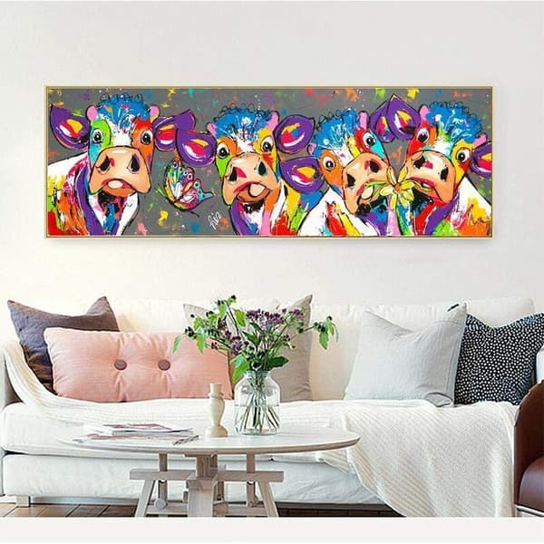 Färgko Home Decor Painting, SL.GT, Canvas Painting Without Frame, 40X120cm