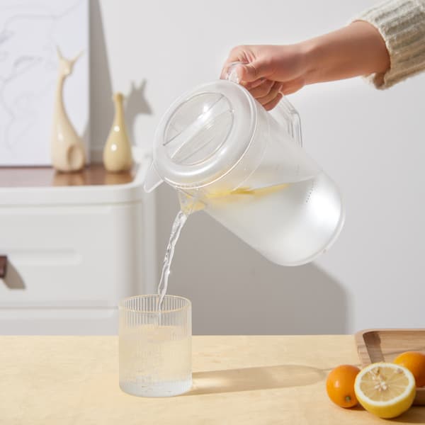 Kannu/Tarjoilukannu kannella 2 L Orthex Läpinäkyvä Läpinäkyvä Transparent Transparent