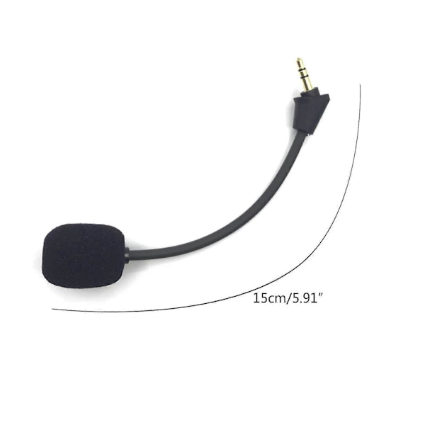 Headset Mikrofon Kabellængde 15cm 5.91 tommer til HyperX Cloud 2 II