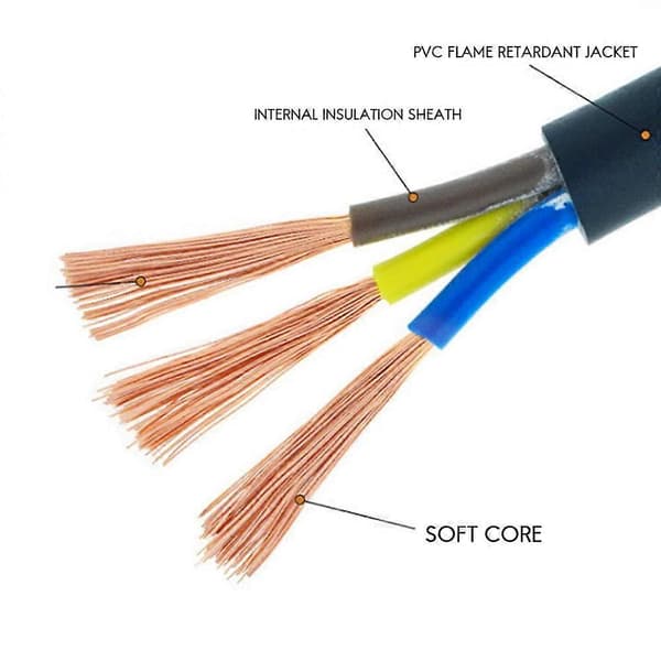 Heavy Duty Float Switch for Sewage, Suspended Solids, and Viscous Liquids (Cable Length 10 Meters) Blue Blå