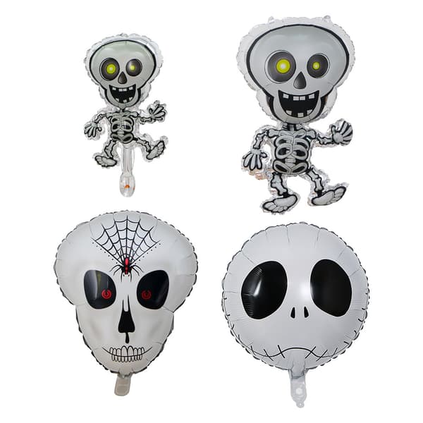 4 Halloween-kallopalloa - Halloween-juhlakoristeet