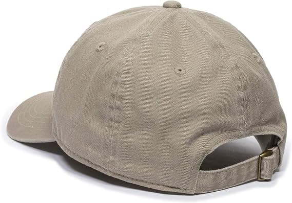 Fjellfar-caps - Ustrukturert myk bomullscaps (Khaki)