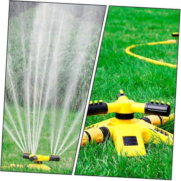 Pyörivä säädettävä puutarhasprinkleri letkuliitännällä (FMY)