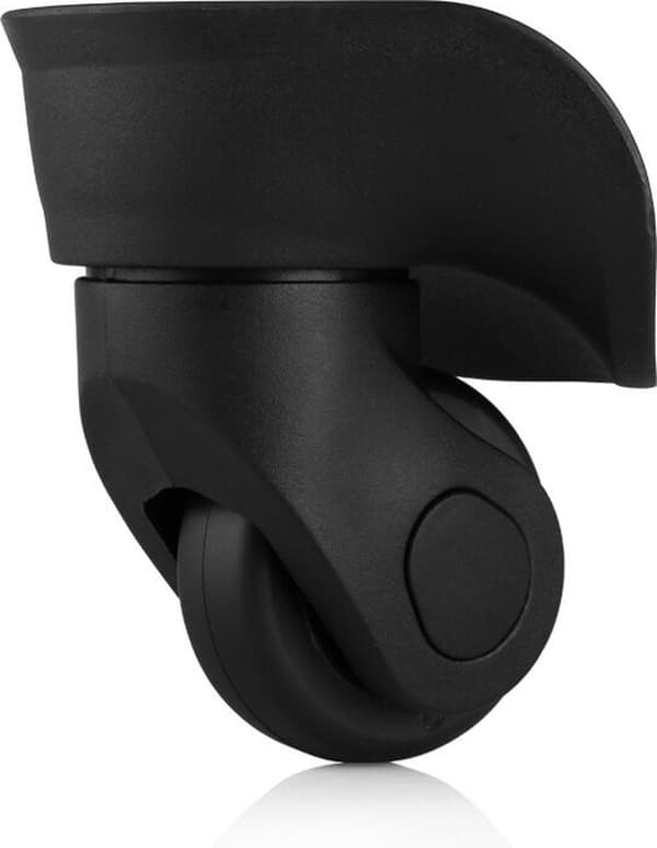Universal - kufferthjul - holdbare - gummi - lydløse - multidirektionelle - velegnede - kufferter - reservehjul - (små - sorte - 2