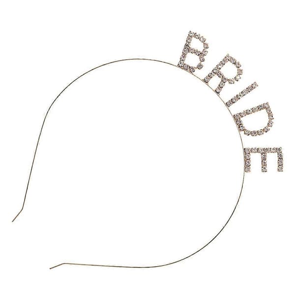 1 st Creative Bride Hair Rhinestone Wedding Headband for Wedding