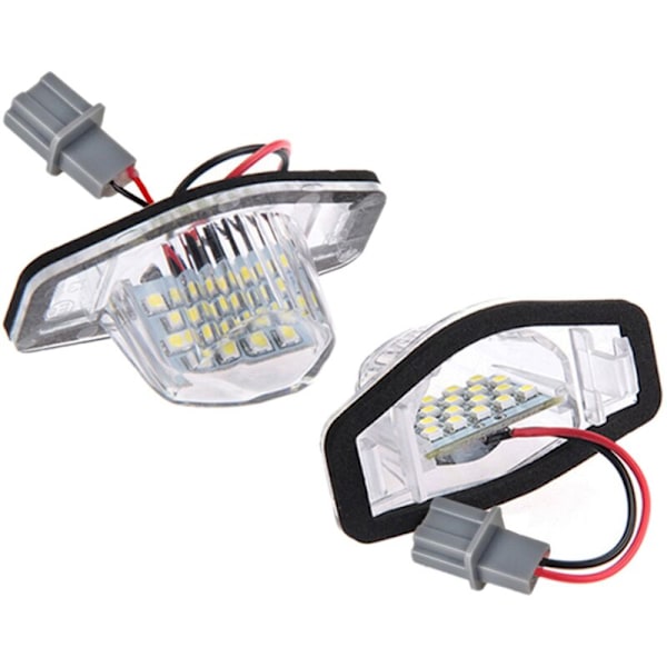 4X Feilfrie LED-lamper for skiltlys for Fit Jazz