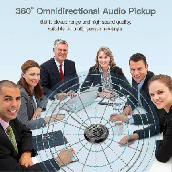 Conference Microphone Omnidirectional Condenser Microphone 3.5mm
