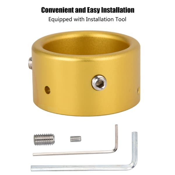 HH-ALM01 Stor bilalarmring i aluminiumlegering Antenne sugekoppklemme Kantsensor Gull